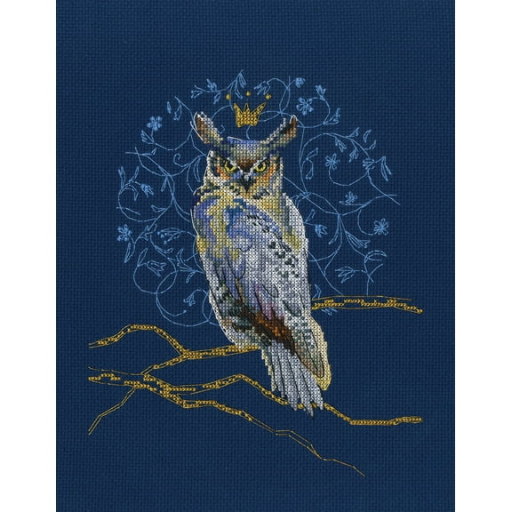 King eagle-owl M785 Counted Cross Stitch Kit