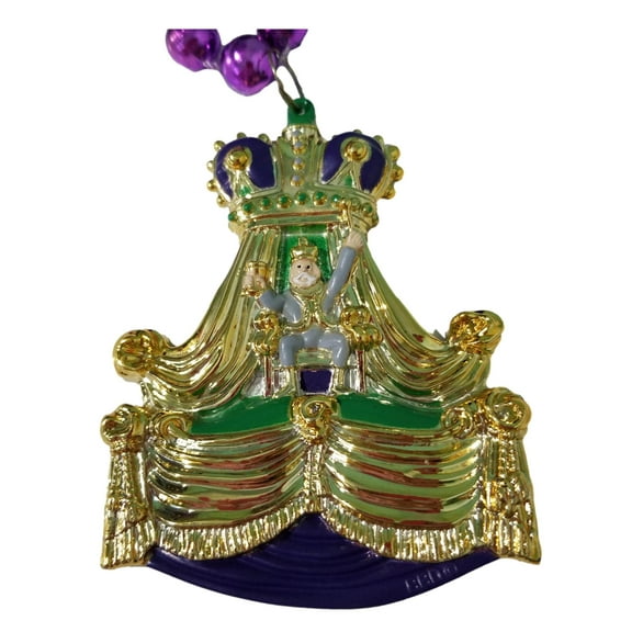 King of Carnival Float Mardi Gras Necklace Beads Favors