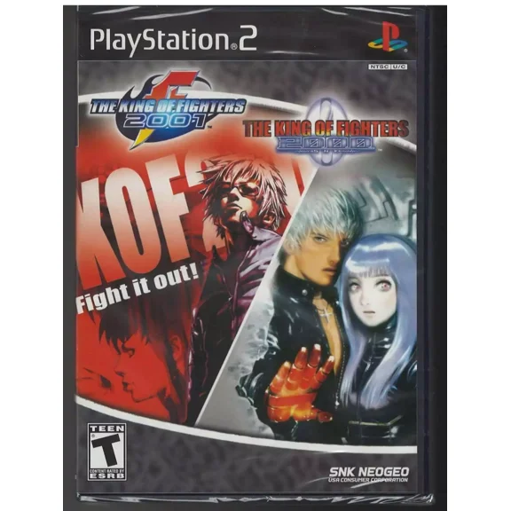 King of Fighters 2000-2001 PS2 (Brand New Factory Sealed ) Playstation