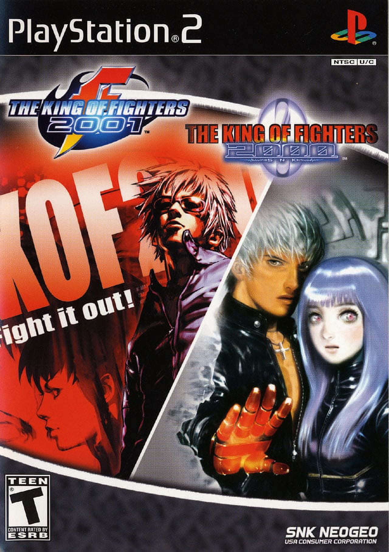 【希少】KoF 2000/2001【PS2北米版】 The King of Fighters 2000 & 2001 (Playstation 2) - Walmart.com