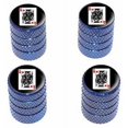 thumbnail image 1 of King of Hearts Playing Cards Tire Rim Wheel Aluminum Valve Stem Caps, Multiple Colors, 1 of 1