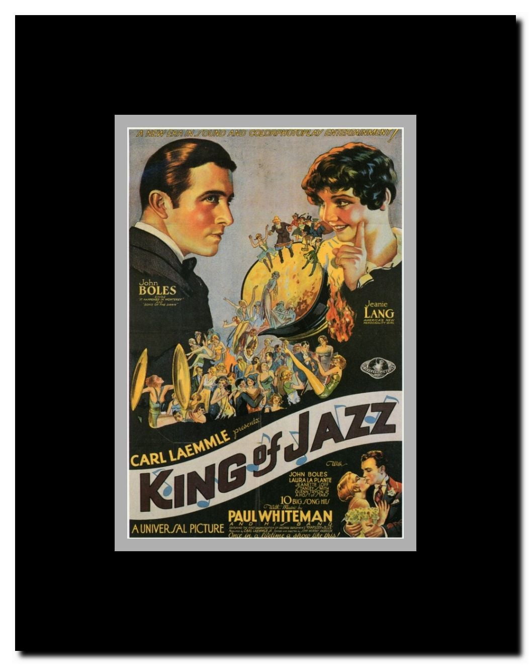 King of Jazz Framed Movie Poster