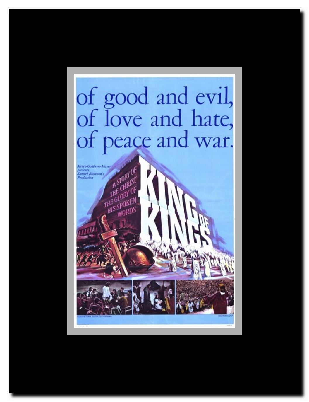 King of Kings Framed Movie Poster