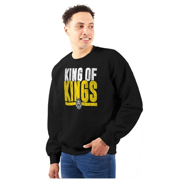 King of Kings Jesus Christ Believer Unisex Plus Size Sweatshirt Brisco Brands 4X