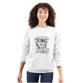 thumbnail image 1 of King of Kings Jesus Christ Religious Sweatshirt for Men or Women Brisco Brands M, 1 of 6