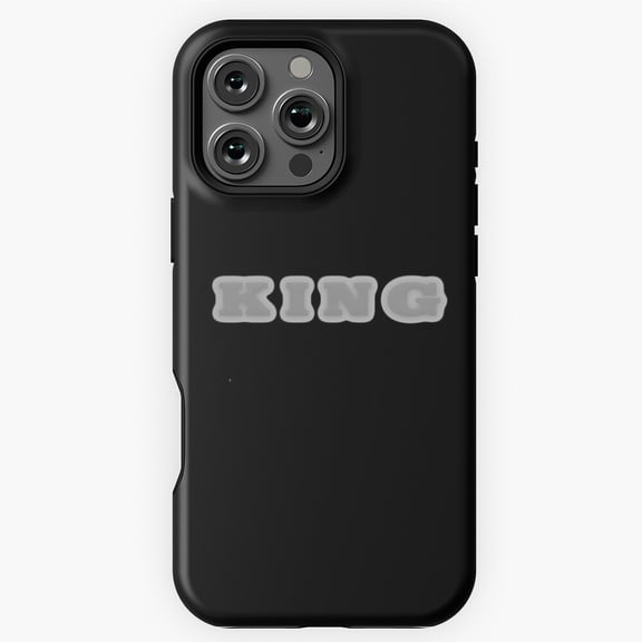 King of Kings Royal Crown Graphic Phone Case for iPhone 16 15 14 13 12 11 Pro Max