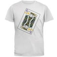 thumbnail image 1 of King of Mardi Gras Card Mens T Shirt White 3X-LG, 1 of 2