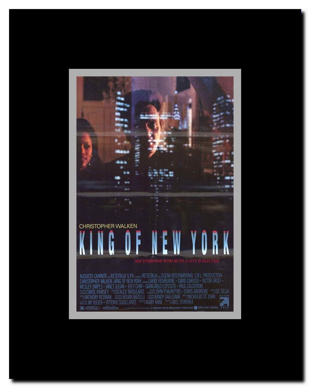 King of New York Framed Movie Poster