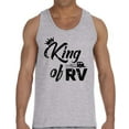 thumbnail image 1 of King of RV Hot Camping Tank Top for Men - S M L XL 2XL Graphic Tee - Best Weekend Outfit Tee Top Gift, 1 of 2