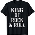 thumbnail image 1 of King of Rock and Roll Rocker T-Shirt, 1 of 3