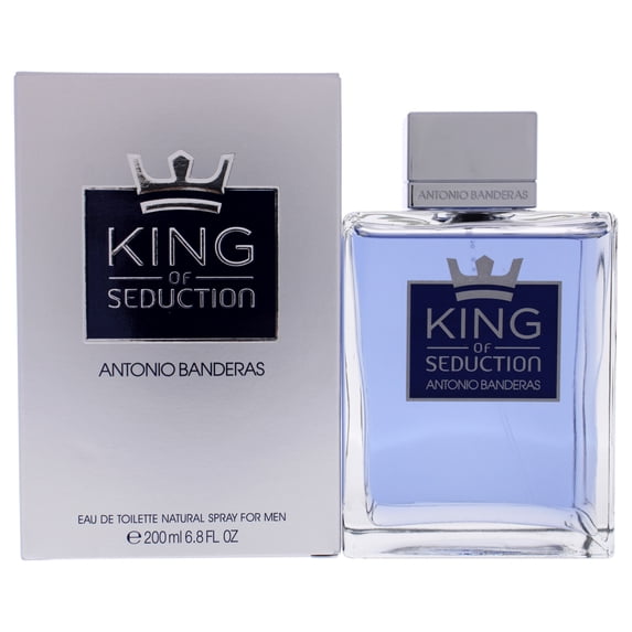 Antonio Banderas King of Seduction Eau de Toilette, Cologne for Men, 6.57 Oz