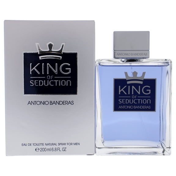 Antonio Banderas King of Seduction Eau de Toilette, Cologne for Men, 6.57 Oz