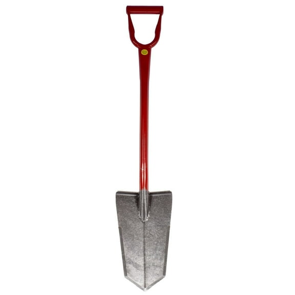 King of Spades Super Sampson D-Handle Shovel 40.5 Heavy-Duty Heat-Treated Blade, Aircraft-Quality Steel, 5-Year Warranty Made in USA