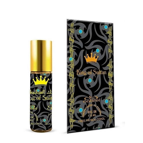 King of Sultan - 6ml Rollon Perfume Oil by Nabeel - 3 pack