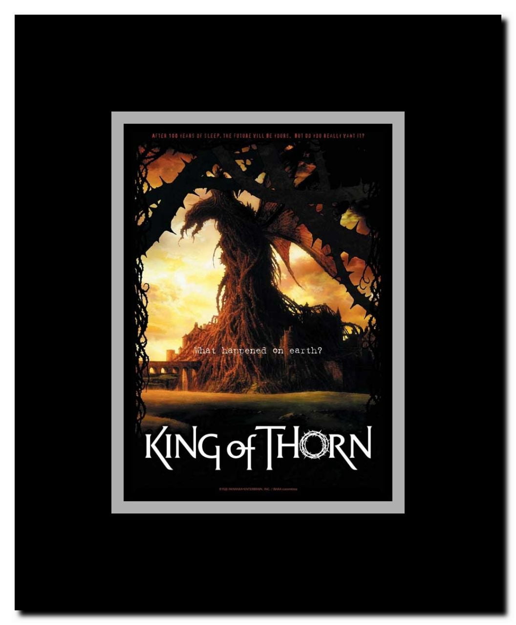 King of Thorn Framed Movie Poster