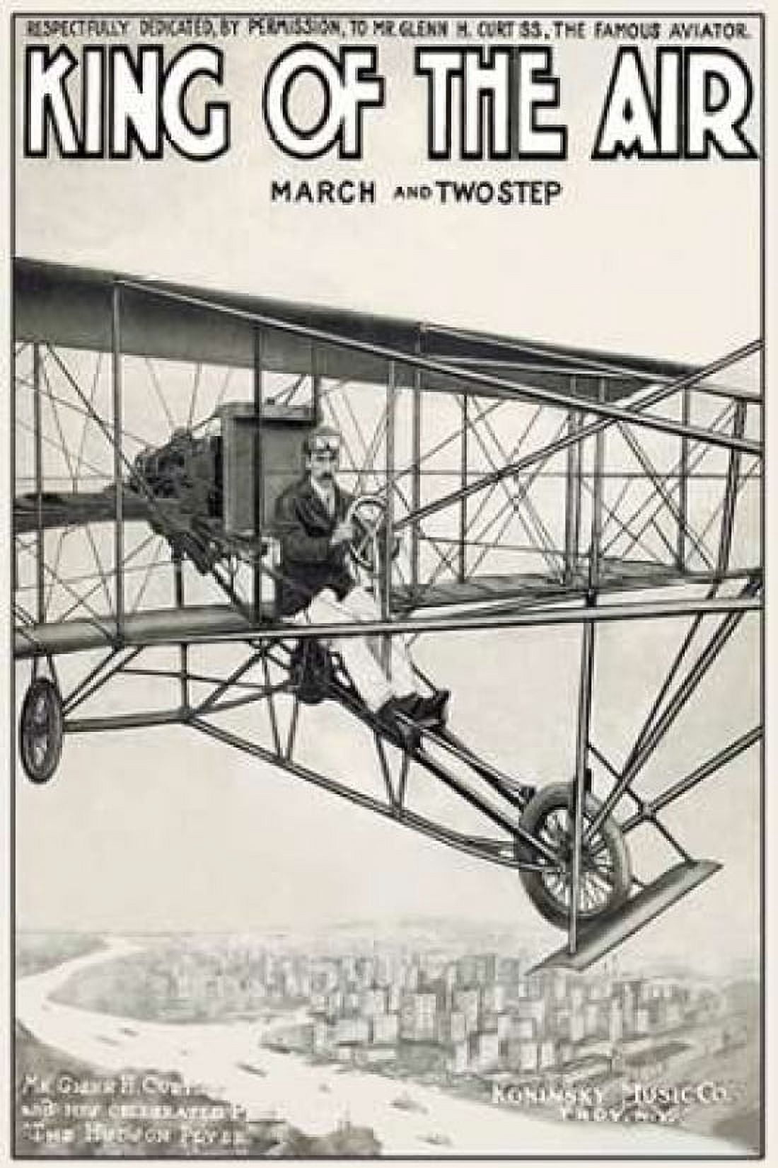 King of the Air Canvas Art - Unknown (12 x 18)
