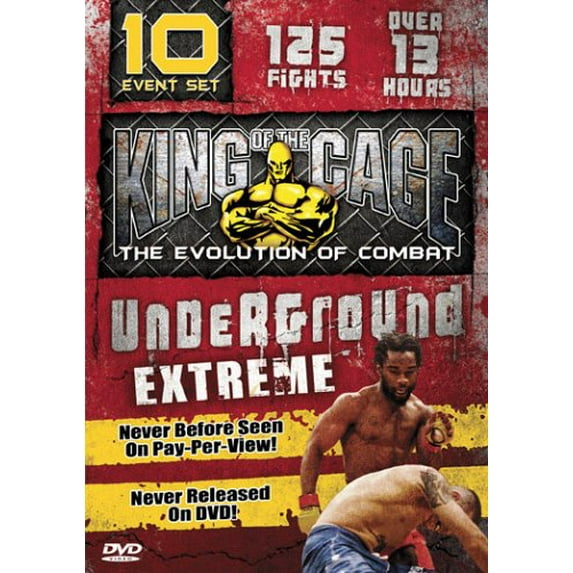 King of the Cage: Underground Extreme - 10 Event Set (DVD, 2006, 5-Disc Set) NEW