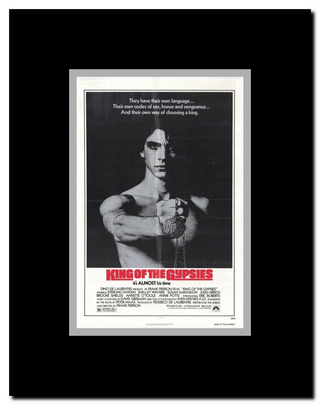 King of the Gypsies Framed Movie Poster