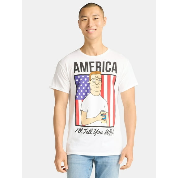 King Of The Hill Men's America I'll Tell You What Adult Short Sleeve Tee