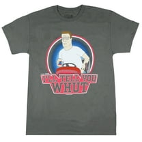 King of the Hill T-Shirt Men's Hank I'll Tell You Whut Adult Short Sleeve Tee