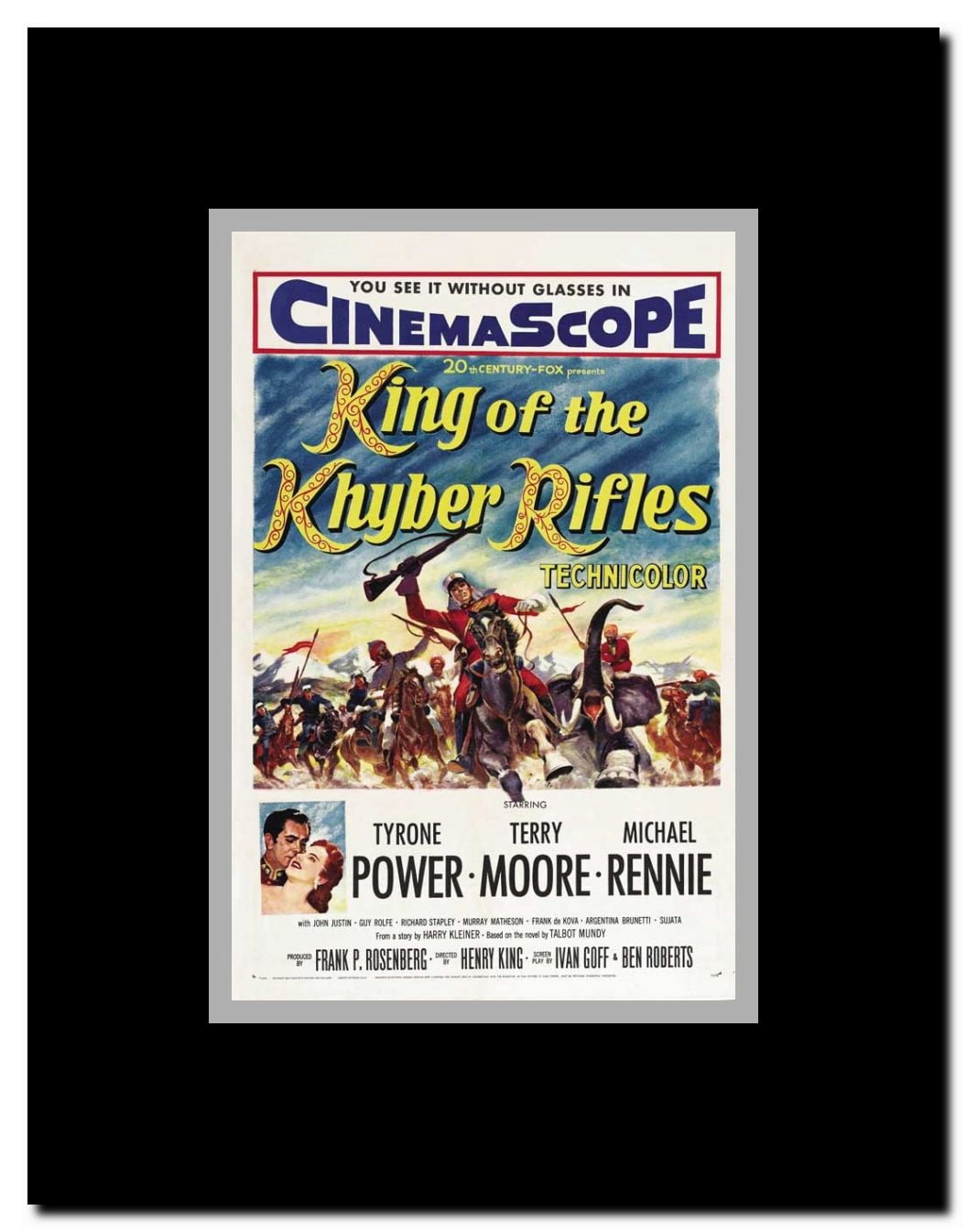 King of the Khyber Rifles Framed Movie Poster