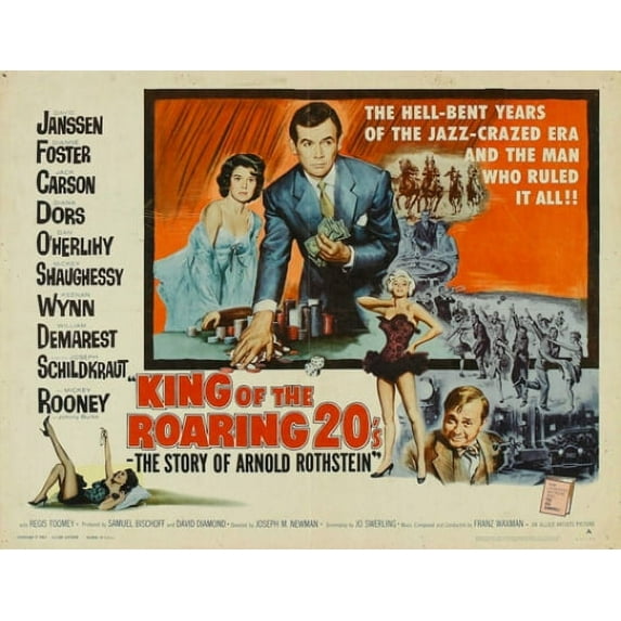 King of the Roaring 20's - The Story of Arnold Rothstein Movie Poster (11 x 17)