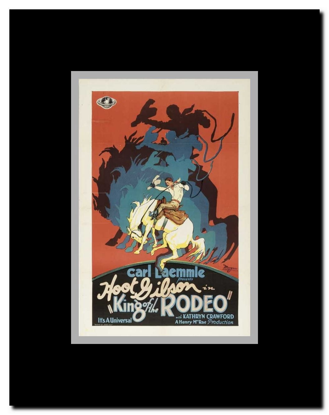 King of the Rodeo Framed Movie Poster