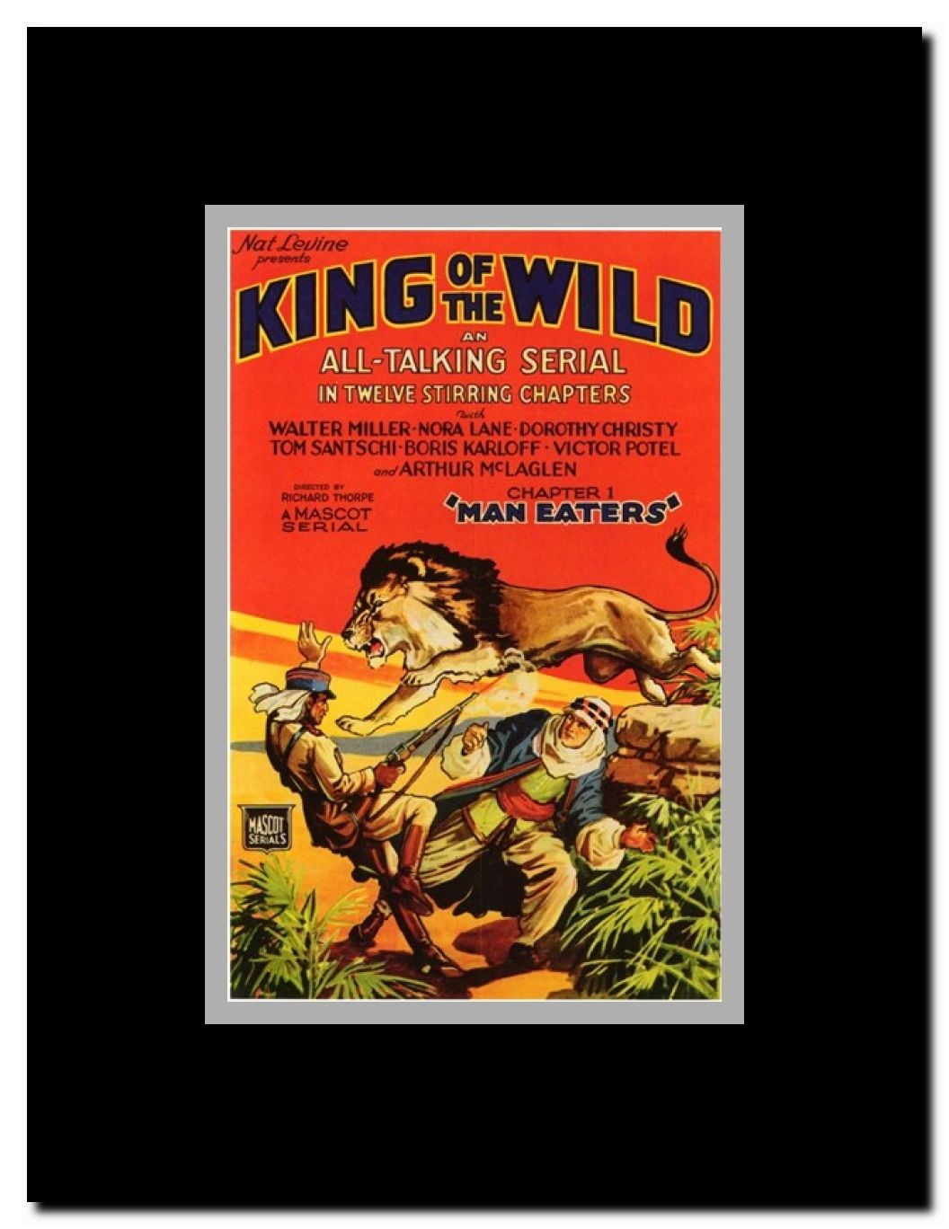 King of the Wild Framed Movie Poster