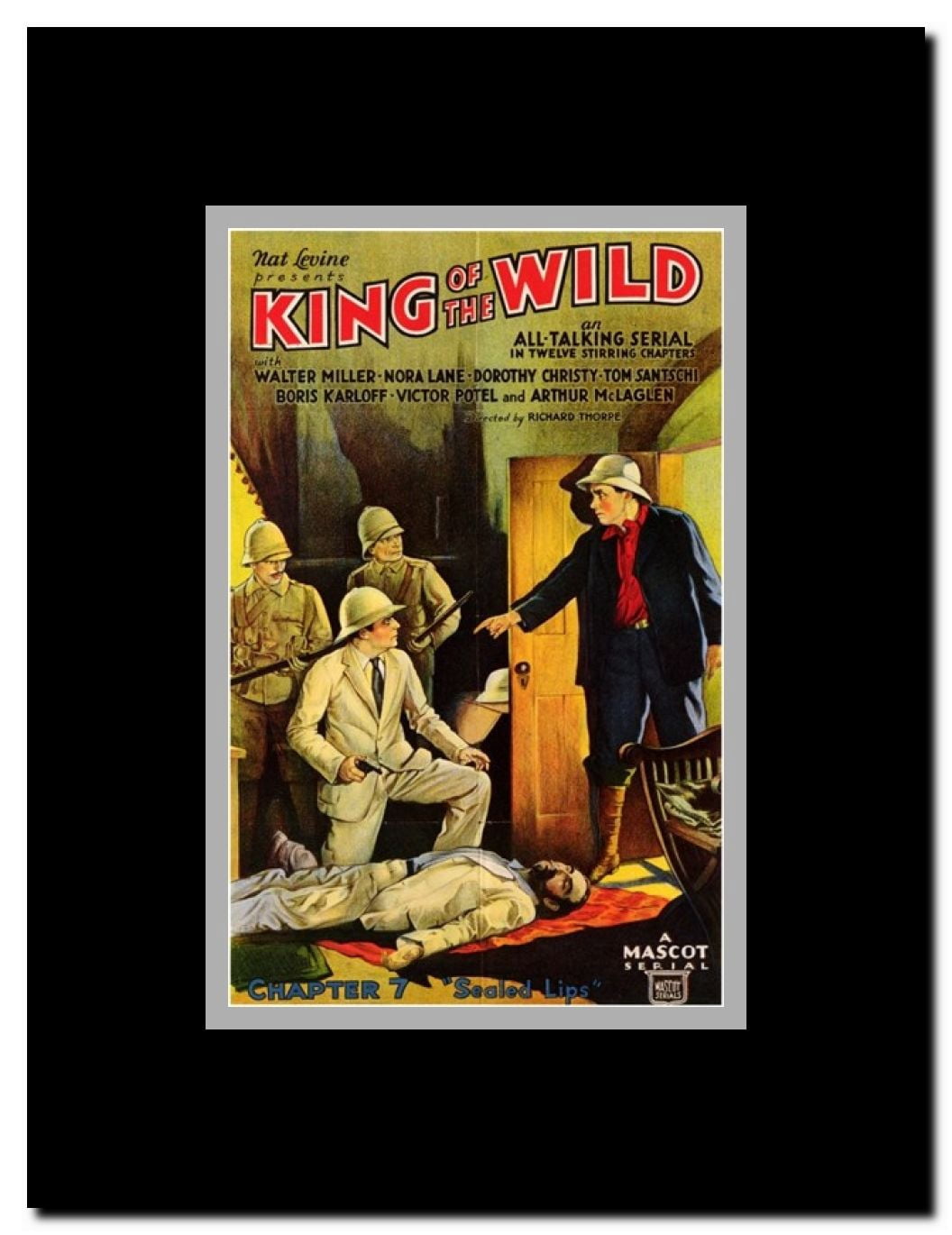 King of the Wild Framed Movie Poster