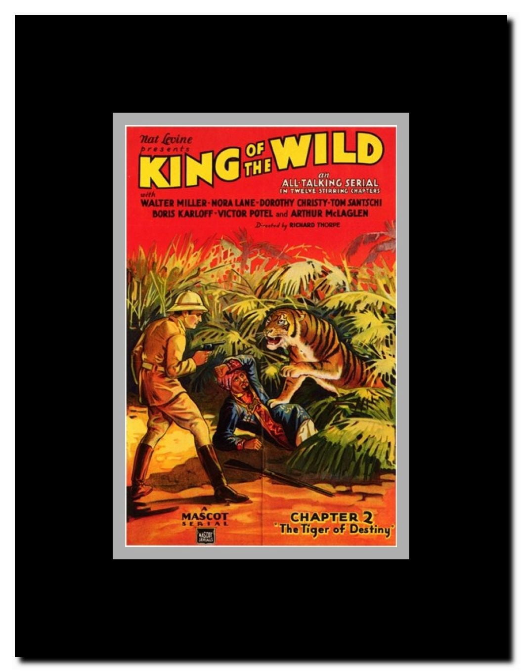 King of the Wild Framed Movie Poster