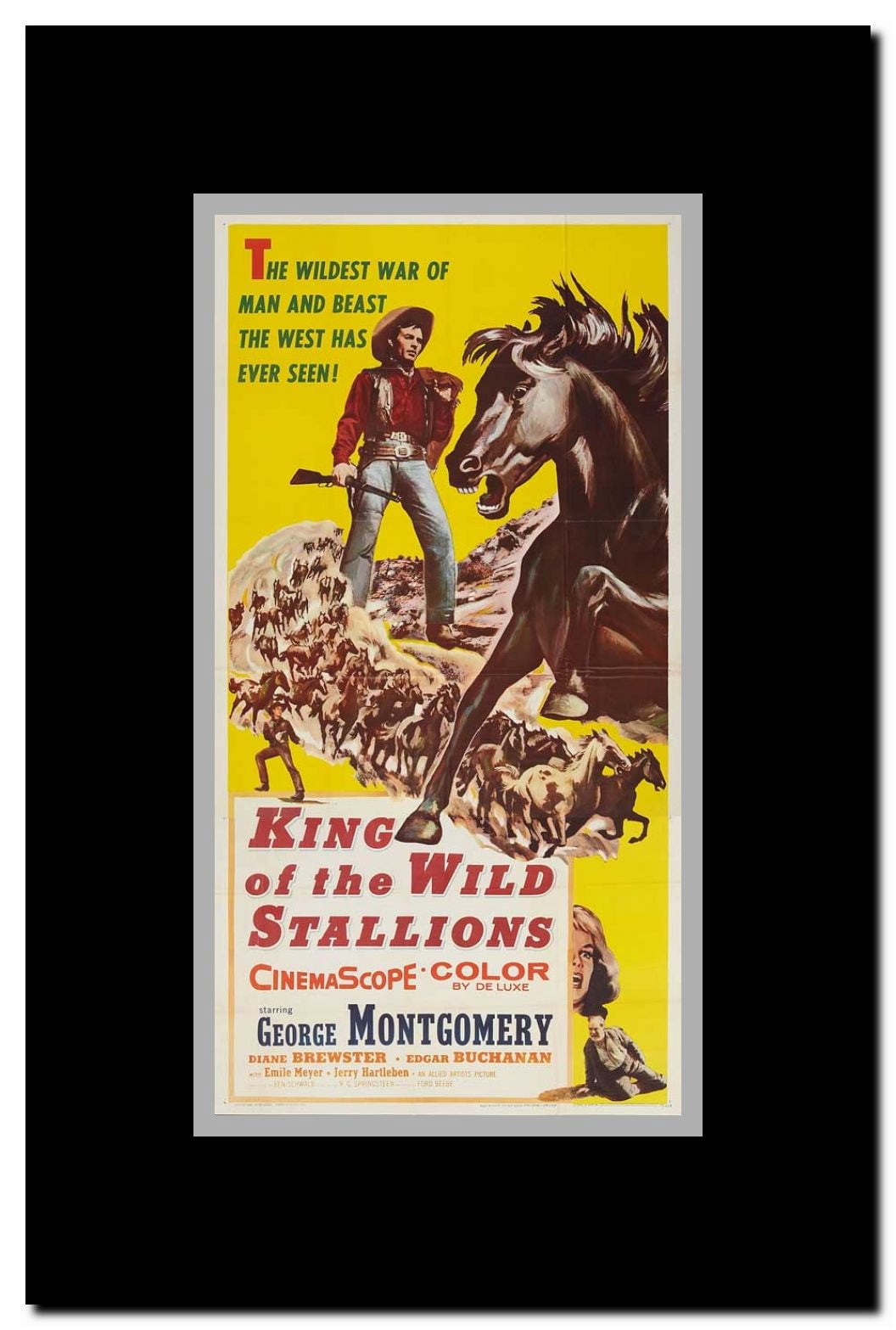 King of the Wild Stallions Framed Movie Poster