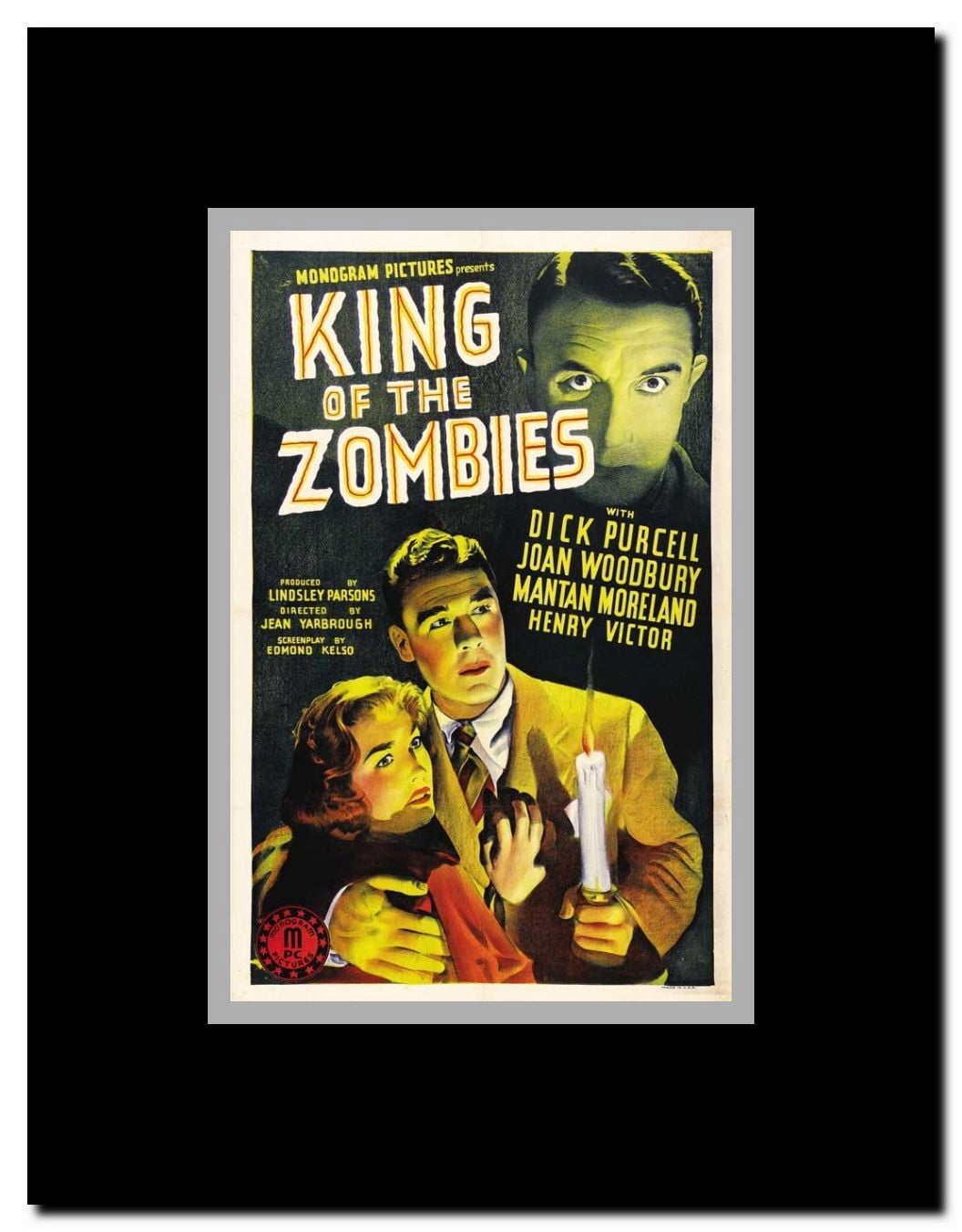 King of the Zombies Framed Movie Poster