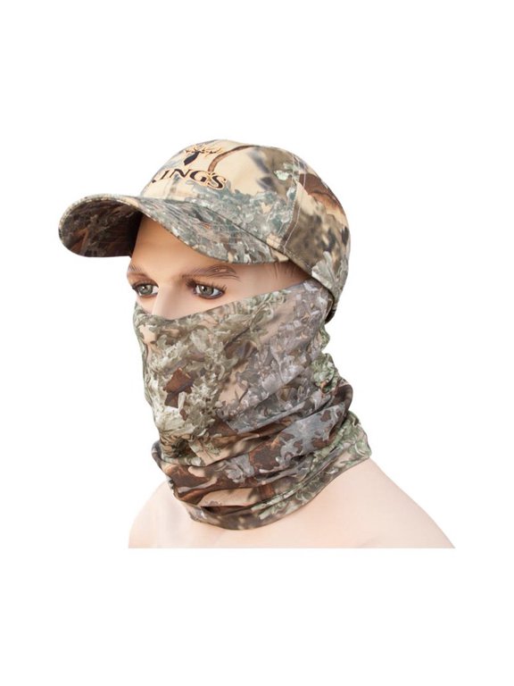 Head and Neck Hood Gaiter Mask Desert Shadow