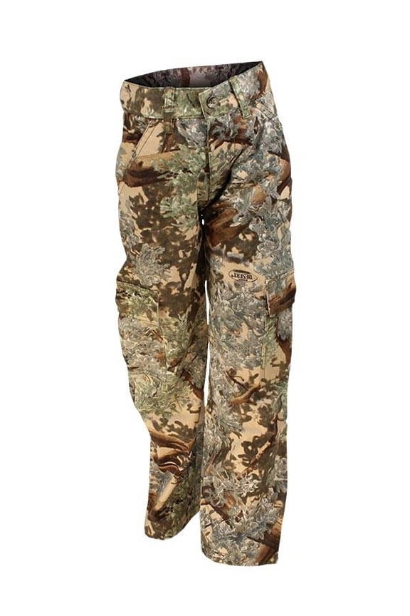 KCK202 Kids Classic Design Cotton Regular Fit Six Pocket Hunting Cargo Pants, Desert Shadow, 6
