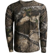 Kings Camo Mens Standard Classic Long Sleeve Tee Realtree APX Large