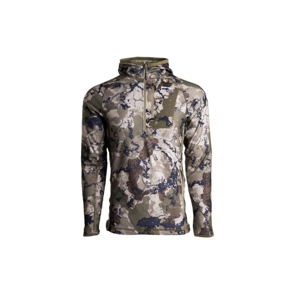 King's Camo XKG Covert 1/2 Zip Hoodie w/Face Mask - Mens, XK7, M
