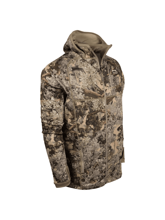 Kings Camo XKG Pinnacle Full Zip Performance Hunting Jacket, Desert Shadow, X-Large