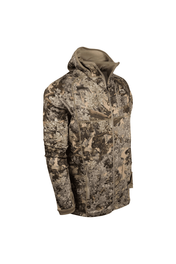 Kings Camo XKG Pinnacle Full Zip Performance Hunting Jacket, Desert Shadow, X-Large