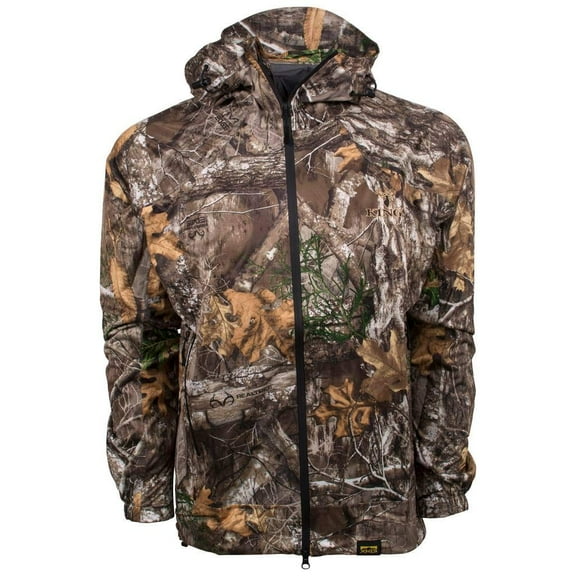 King's Camo XKG Windstorm Camo Rain Jacket, Realtree Edge, Medium