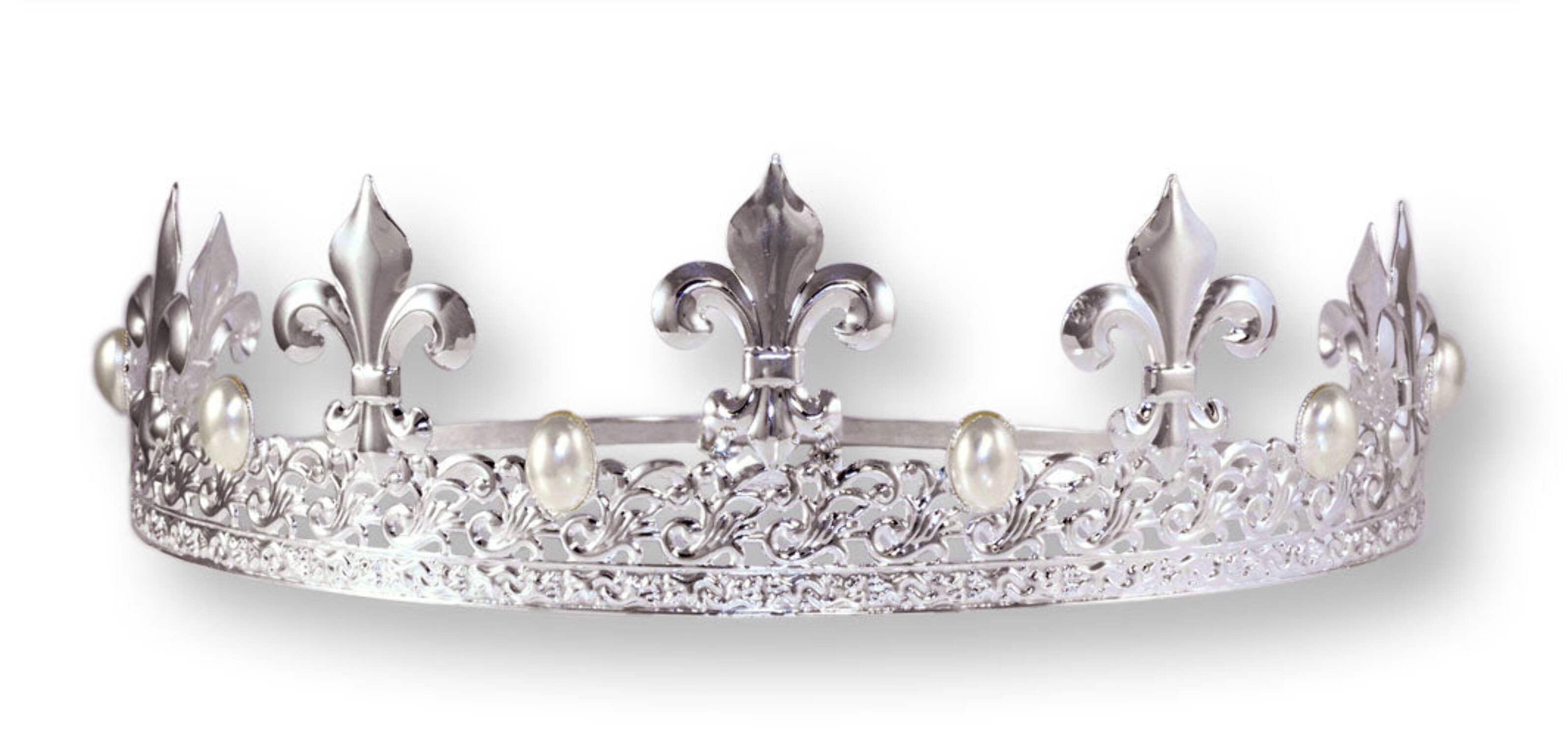 King's Crown #13082SP - Silver PEARL - Walmart.com