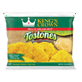 thumbnail image 1 of King's Crown Foods, Fried Green Plantains, Tostones, 12 oz Plastic Bag (Frozen), 1 of 7