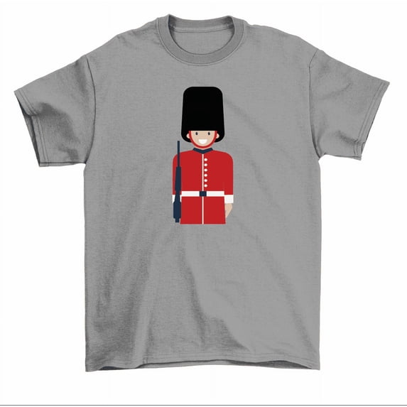 King's Guard Queen's Guards British UK Soldier T-Shirt Men Women