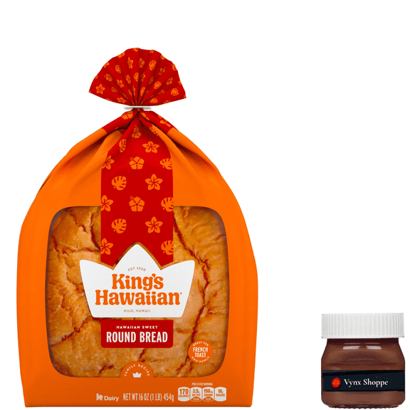 King's Hawaiian Round Hawaiian Sweet Bread, 16 oz