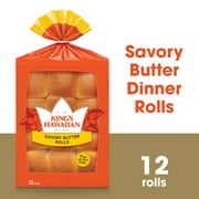 King's Hawaiian Savory Butter Rolls, 12 Count, 12 oz
