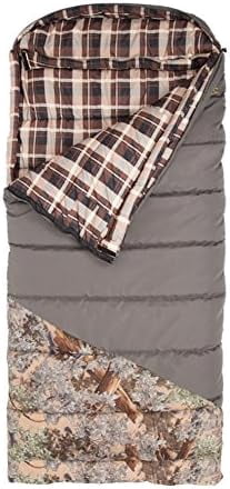King's Hunter Series -35°F Sleeping Bag – Extreme Cold Weather Bag, 10 Lb Fill, Canvas Duffel Included