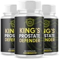 thumbnail image 1 of King's Prostate Defender Advanced Formula Pills Max Strength Wellness Support Supplement 180 Capsules, 1 of 8