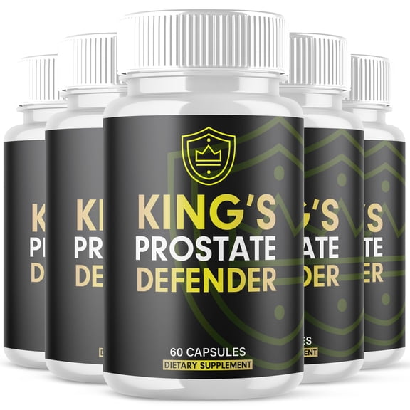 King's Prostate Defender Advanced Formula Pills Max Strength Wellness Support Supplement 300 Capsules