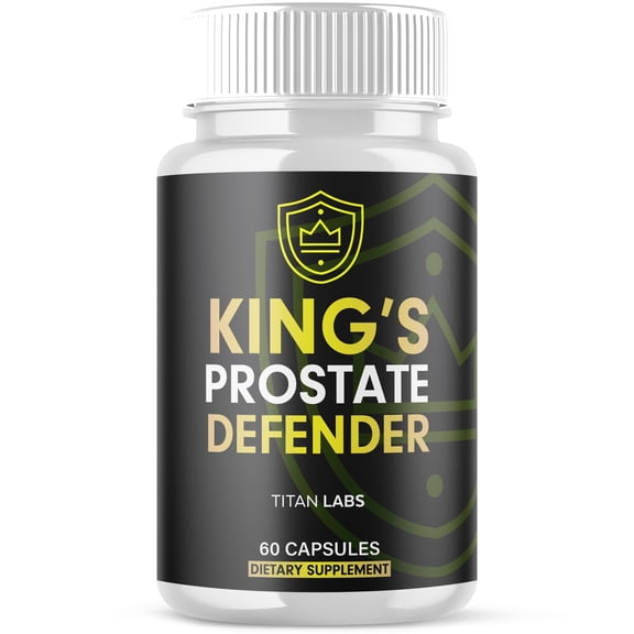 King's Prostate Defender Advanced Formula Supplement Pills Natural Vitamin for Health and Wellness 60 Capsules