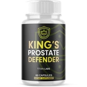 Kings Prostate Defender Advanced Formula Supplement Pills Natural Vitamin for Health and Wellness 60 Capsules