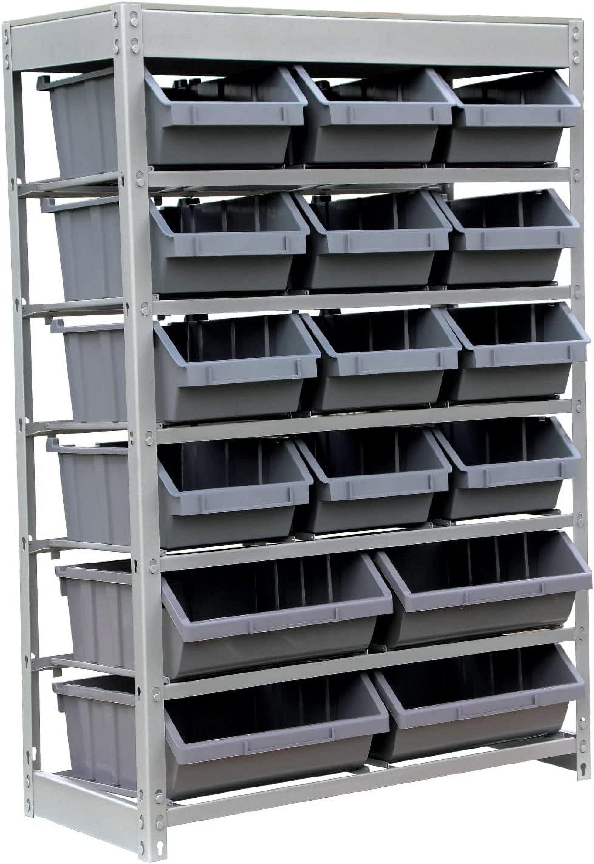 King's Rack Bin Rack Storage System Heavy Duty Steel Rack Organizer ...